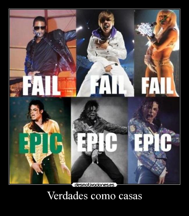 carteles justin fail michael epico desmotivaciones