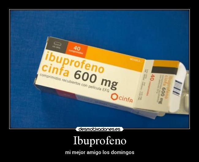 carteles ibuprofeno desmotivaciones