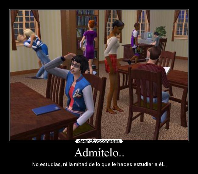 carteles sims desmotivaciones