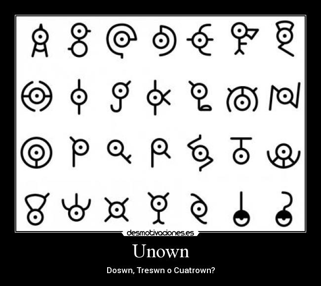 Unown -