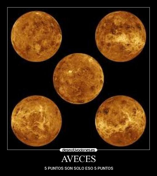 AVECES - 5 PUNTOS SON SOLO ESO 5 PUNTOS