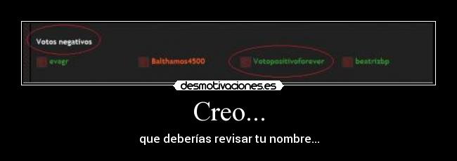 Creo... - 
