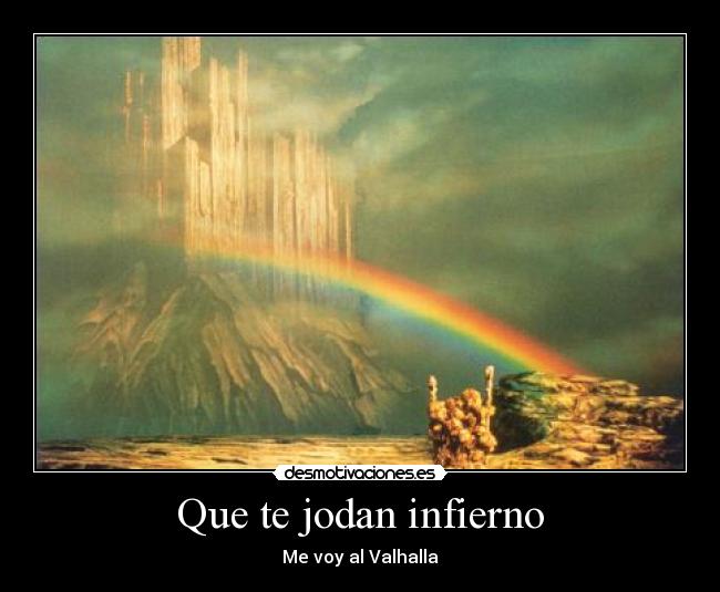 Que te jodan infierno - 