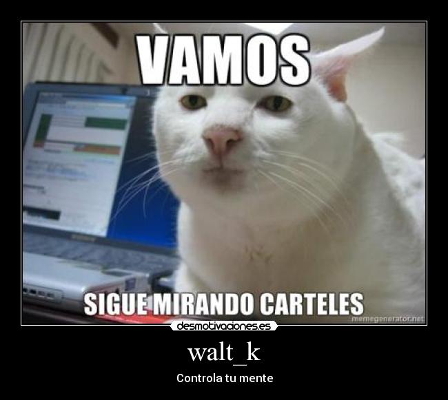 walt_k - Controla tu mente
