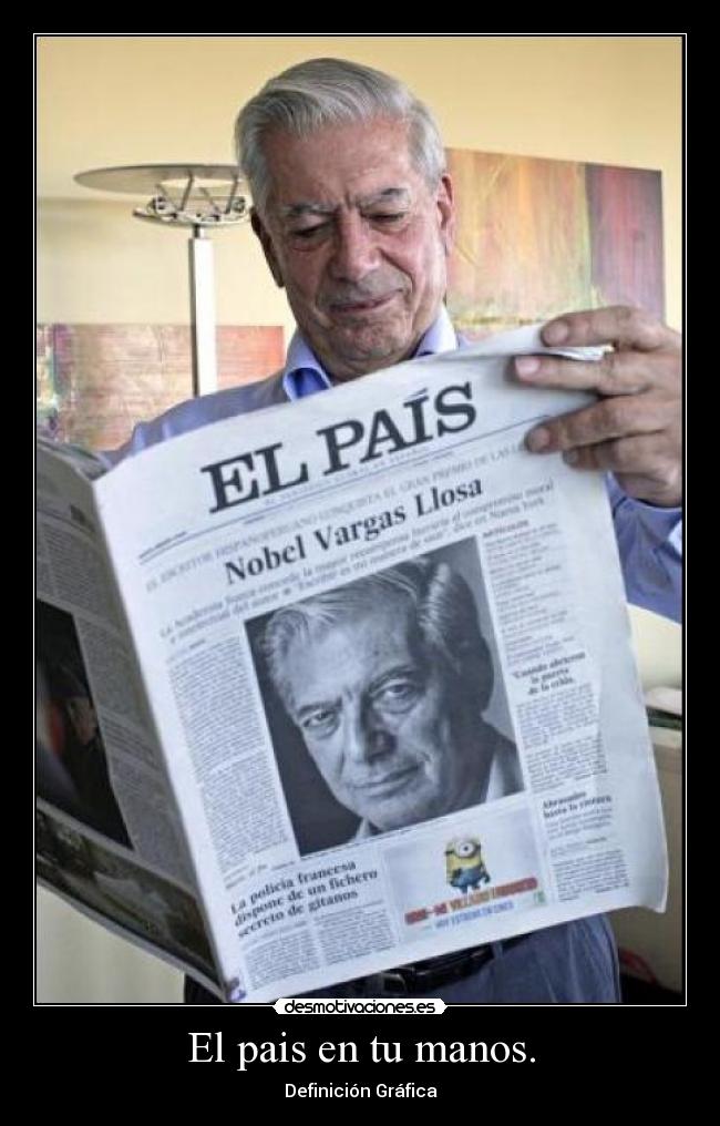 El pais en tu manos. - Definición Gráfica