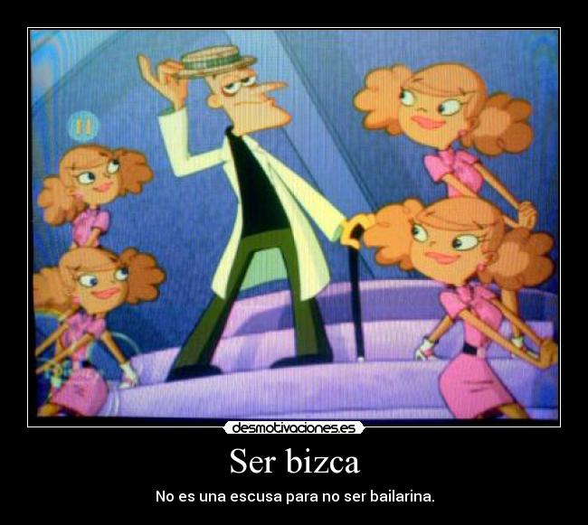 carteles bizco bizca bailar baile disney phineas ferb desmotivaciones