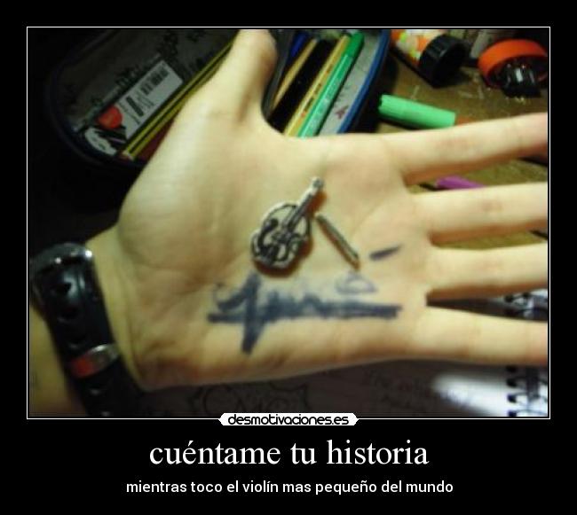 cuéntame tu historia - 