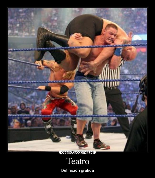 carteles lucha libre teatro wwe desmotivaciones