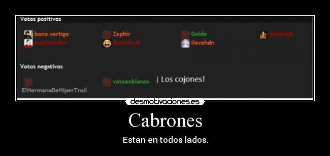 Cabrones - 