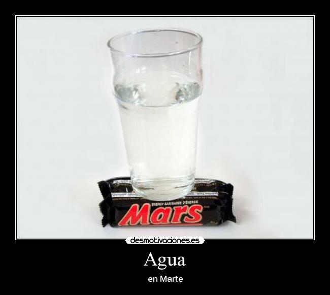 Agua - en Marte