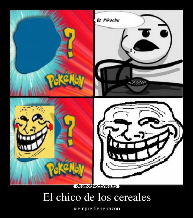 carteles chico cereales troll desmotivaciones