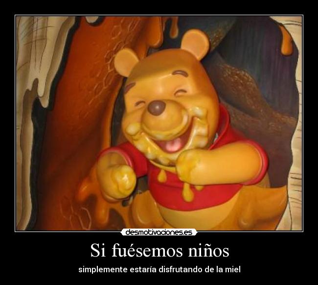 Si fuésemos niños -