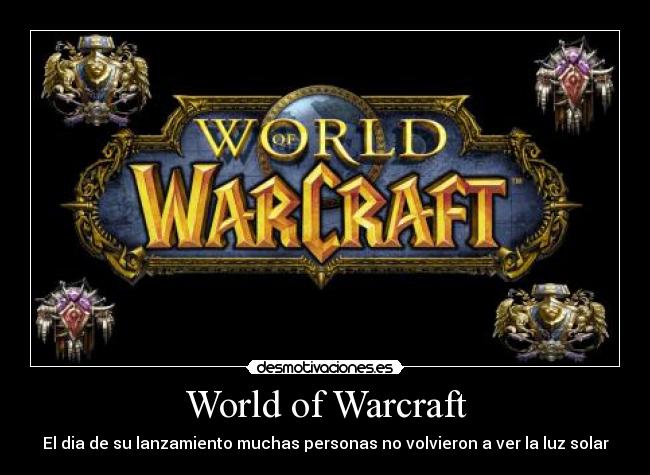 World of Warcraft - El dia de su lanzamiento muchas personas no volvieron a ver la luz solar