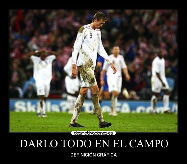 DARLO TODO EN EL CAMPO - DEFINICIÓN GRÁFICA