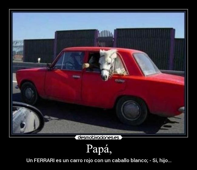 Papá, -