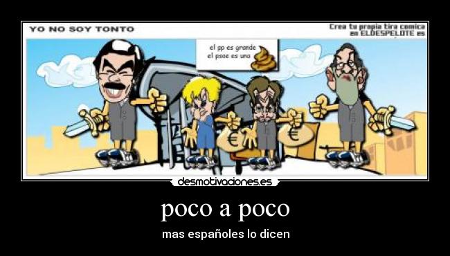 carteles poco poco desmotivaciones