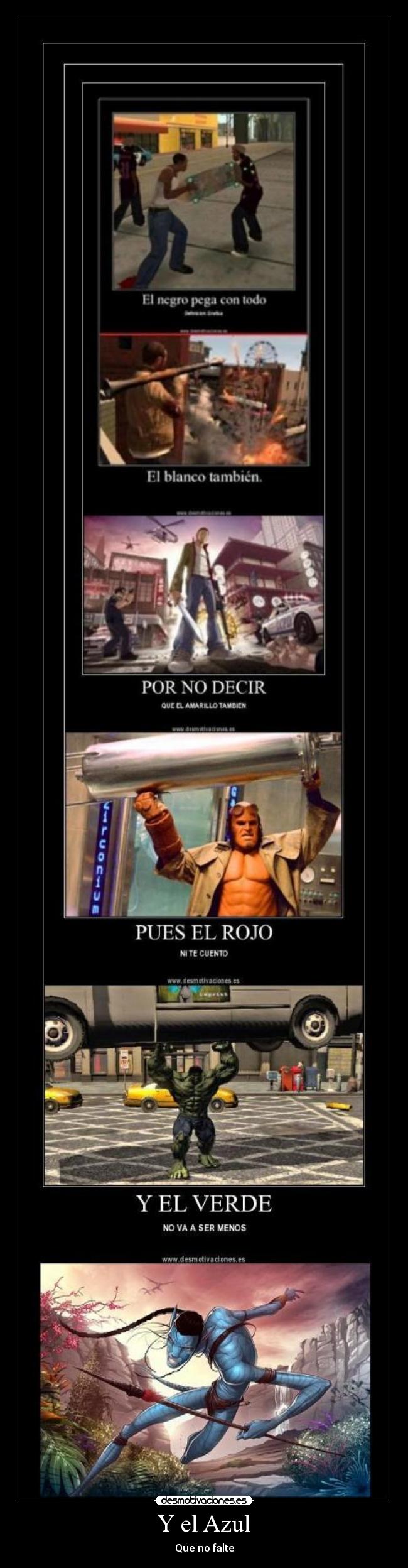 Y el Azul - Que no falte