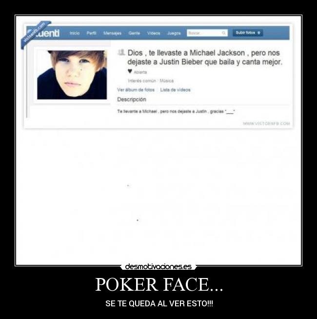 POKER FACE... - 