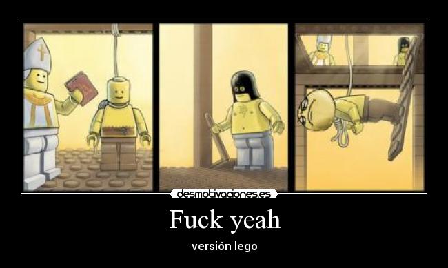 Fuck yeah - versión lego