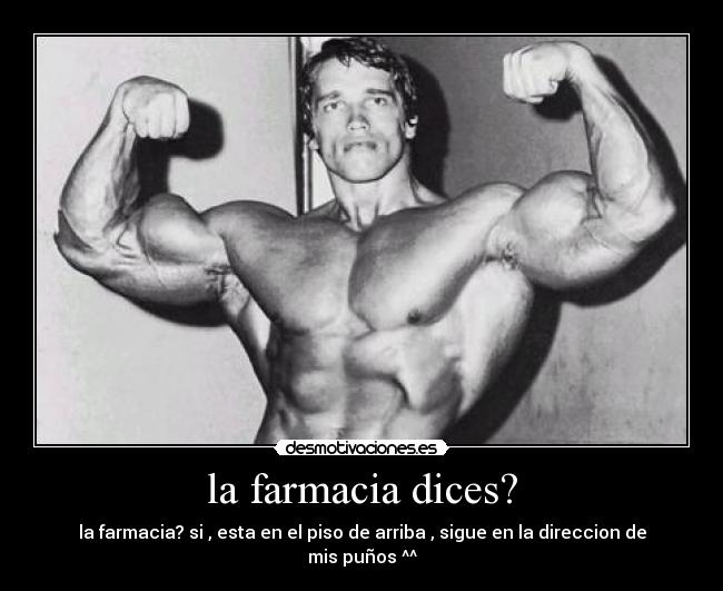 la farmacia dices? - la farmacia? si , esta en el piso de arriba , sigue en la direccion de mis puños ^^