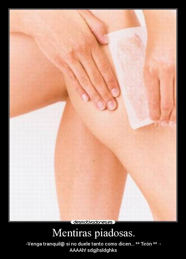 Mentiras piadosas. - 