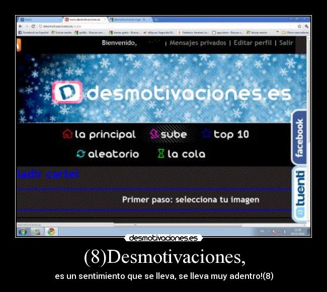 (8)Desmotivaciones, - es un sentimiento que se lleva, se lleva muy adentro!(8)
