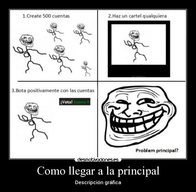 Como llegar a la principal -