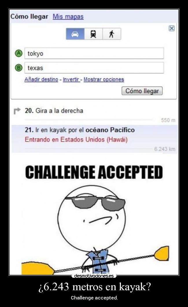 ¿6.243 metros en kayak? - 