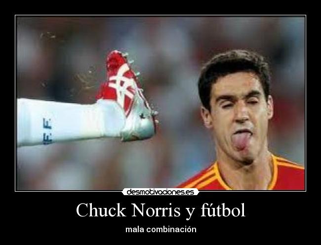 Chuck Norris y fútbol - 