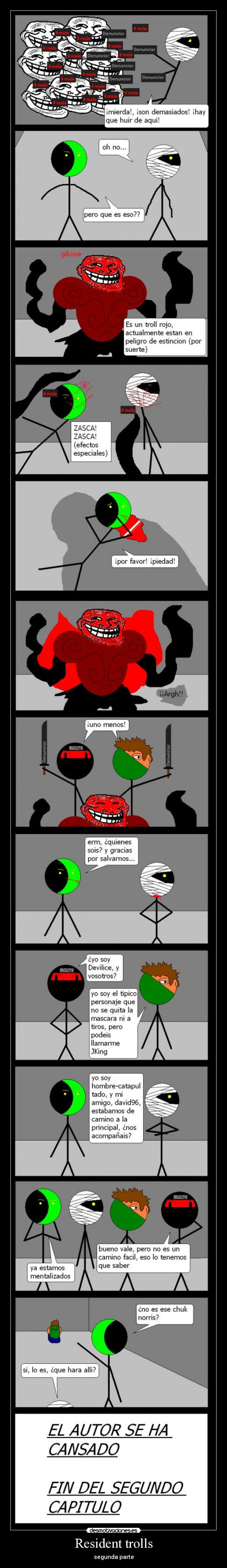 Resident trolls - segunda parte