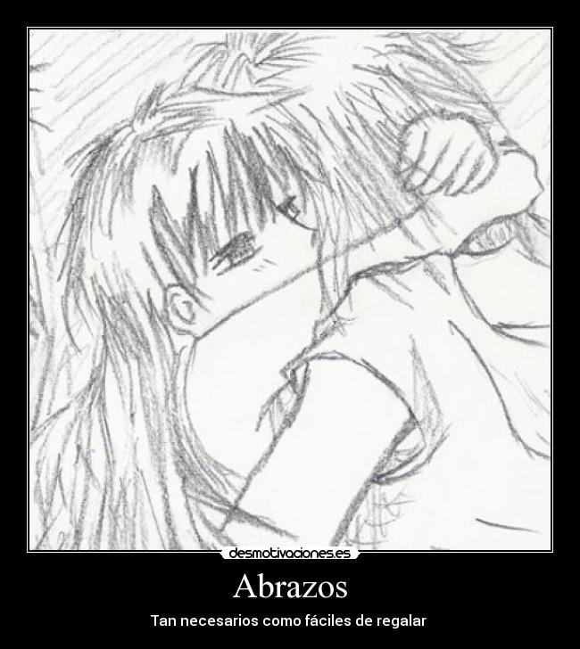 carteles abrazos abrazos desmotivaciones