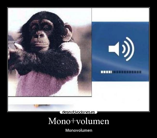 Mono+volumen -