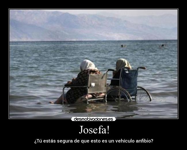 carteles silla ruedas vehiculo anfibio desmotivaciones