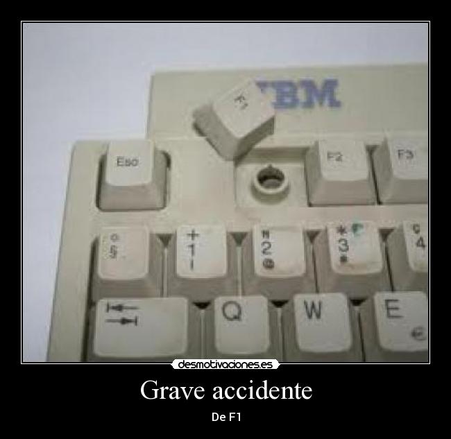 carteles accidente formula desmotivaciones