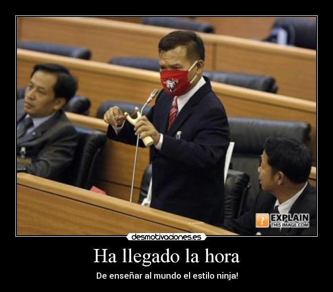 Ha llegado la hora - 