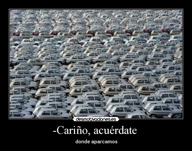 carteles aparcamiento desmotivaciones