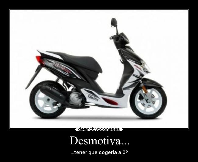 Desmotiva... - ...tener que cogerla a 0º