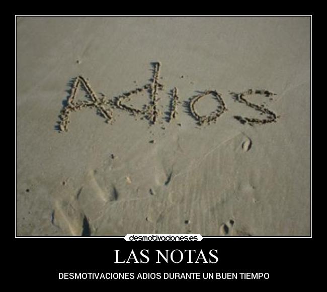 LAS NOTAS -