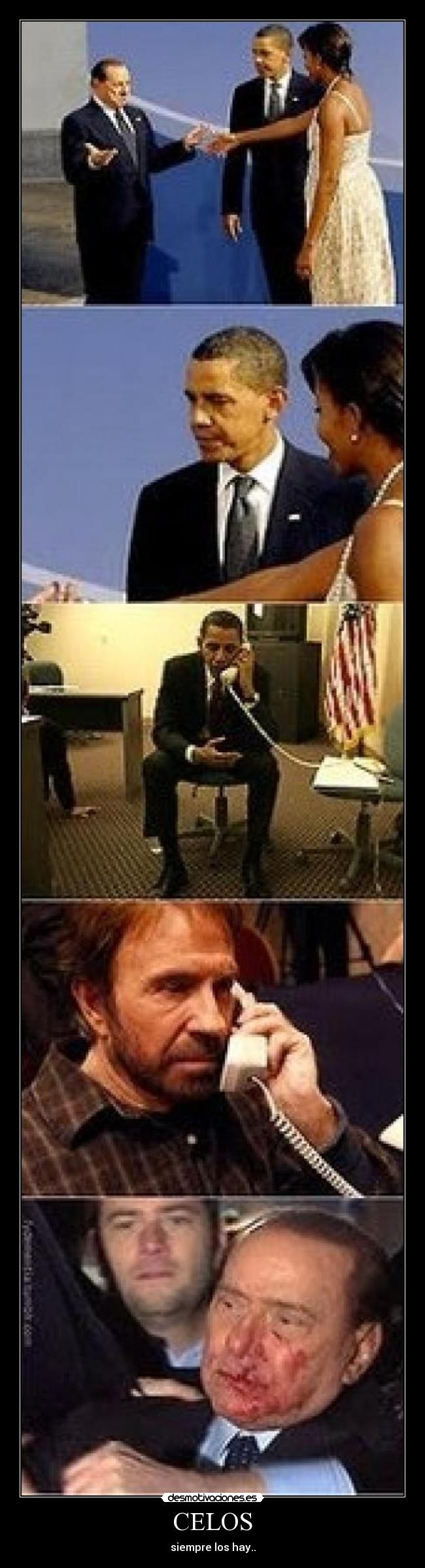 CELOS - siempre los hay..