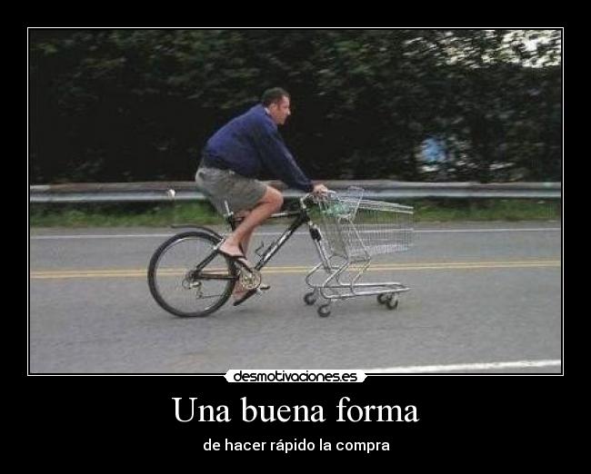 Una buena forma - de hacer rápido la compra