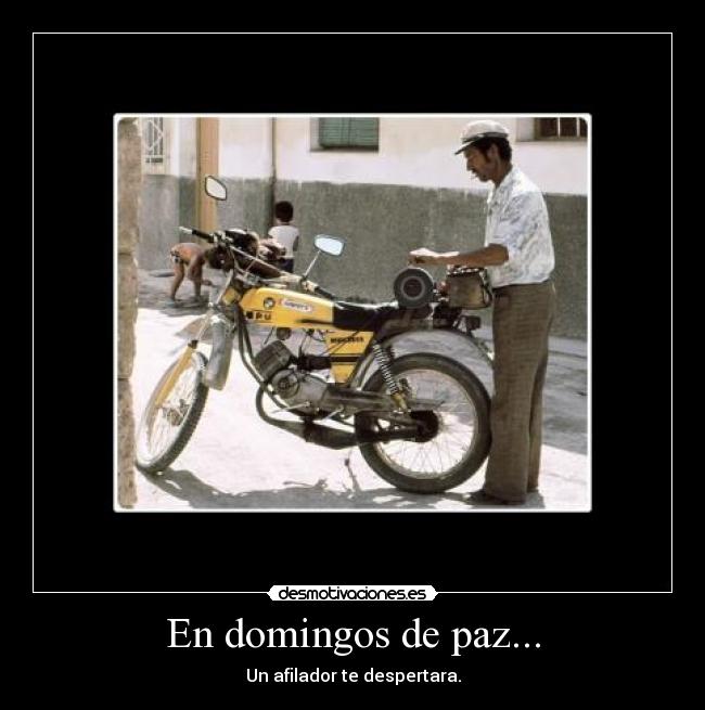 En domingos de paz... - 