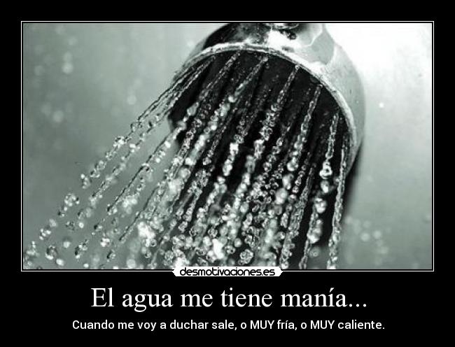 carteles agua desmotivaciones