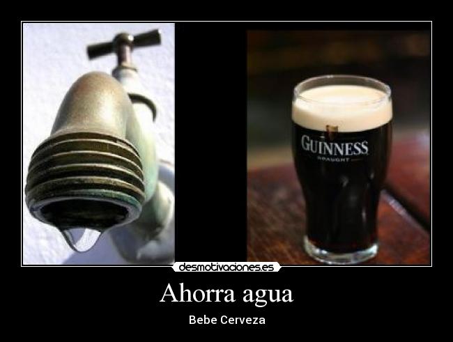 Ahorra agua - 