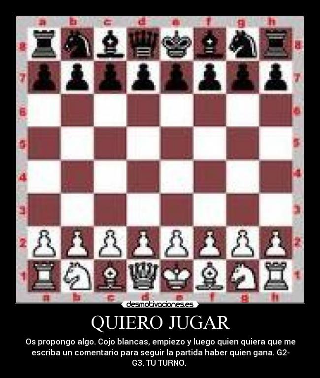 QUIERO JUGAR -
