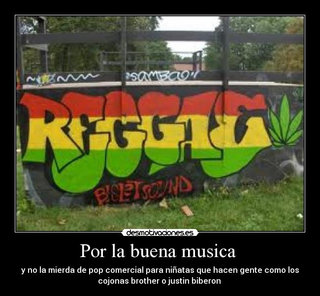 Por la buena musica -