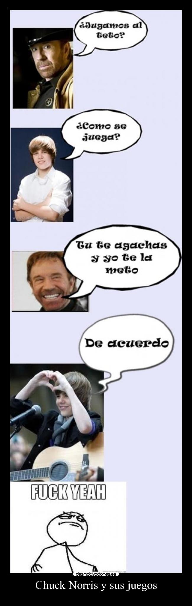 Chuck Norris y sus juegos - 