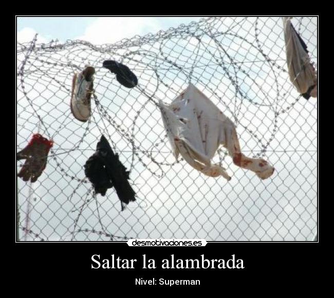 Saltar la alambrada - 