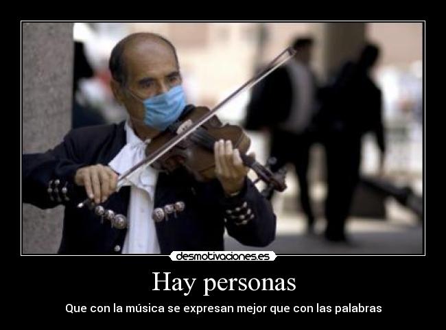 Hay personas -