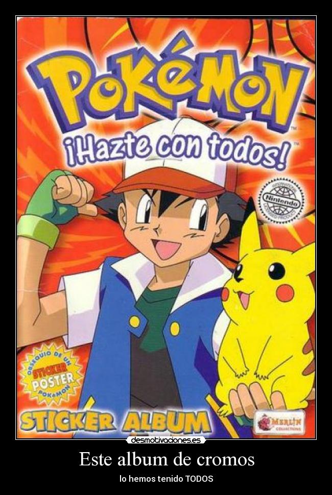 Este album de cromos -