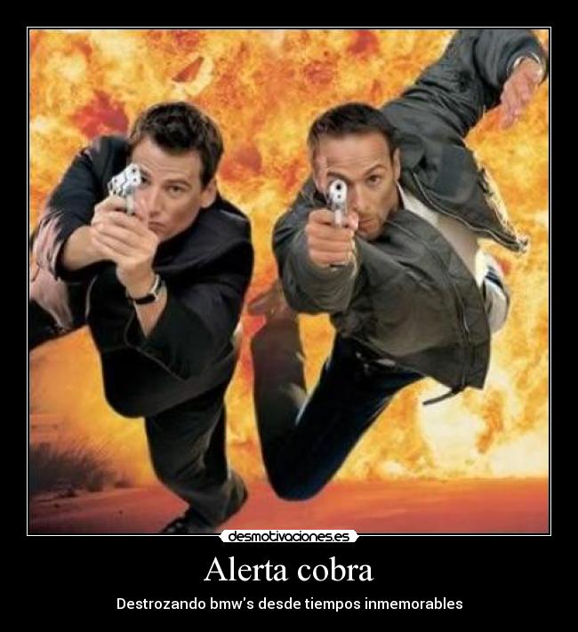 carteles alerta cobra desmotivaciones